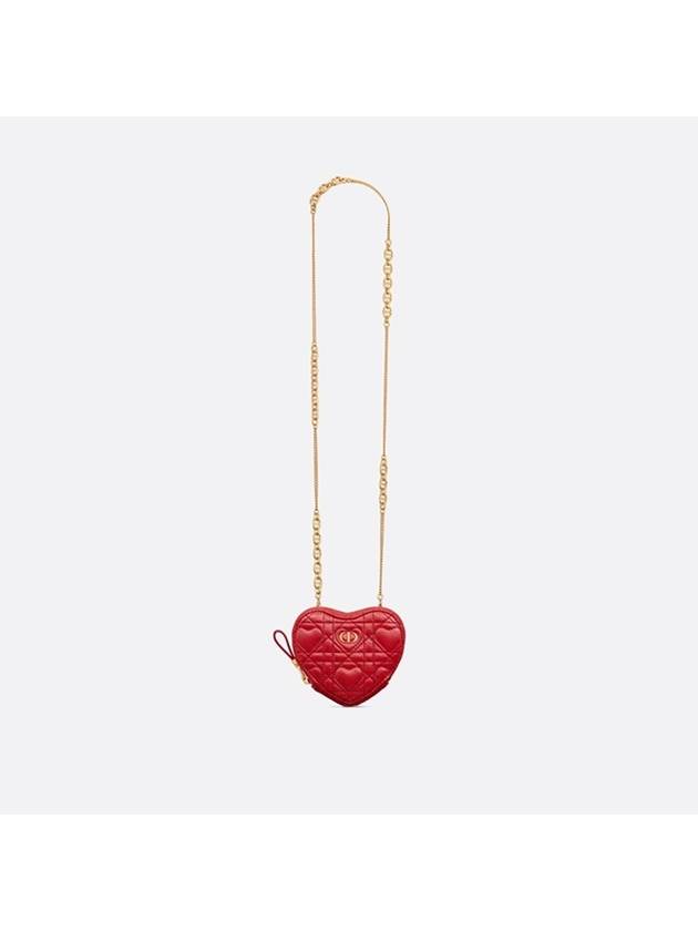 AMOUR CARO Chain Heart Pouch Red S5097UNID M334