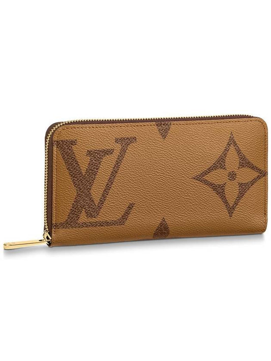 Zippy Wallet Monogram Reverse Giant