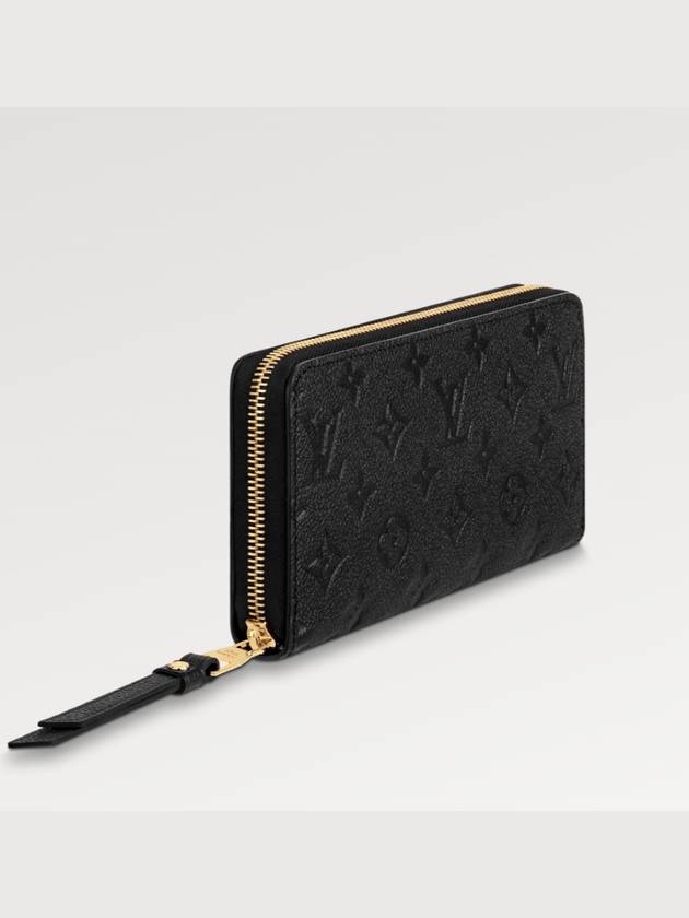 Women's Long Wallet Zippy Wallet Monogram Empreinte Zipper Wallet