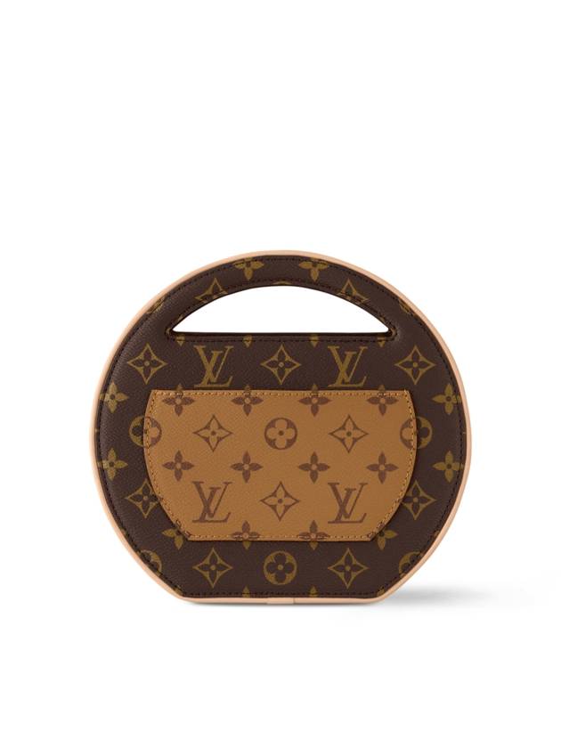 Around Me PM Round Monogram Tote Bag Cross M47117