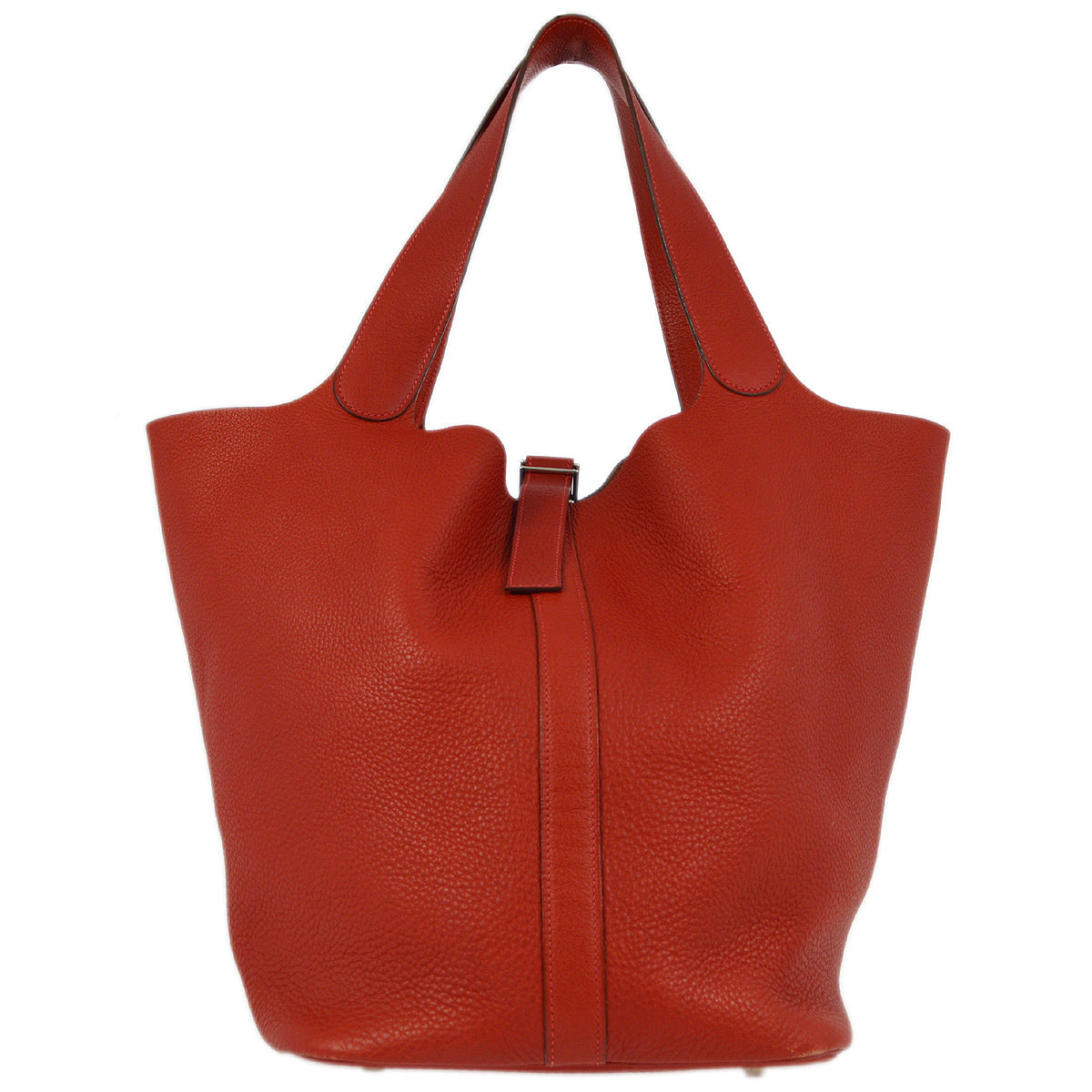 Hermes 2004 Red Taurillon Clemence Picotin TGM