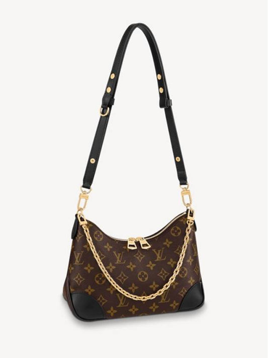 Women's Monogram Boulogne Shoulder Bag Brown