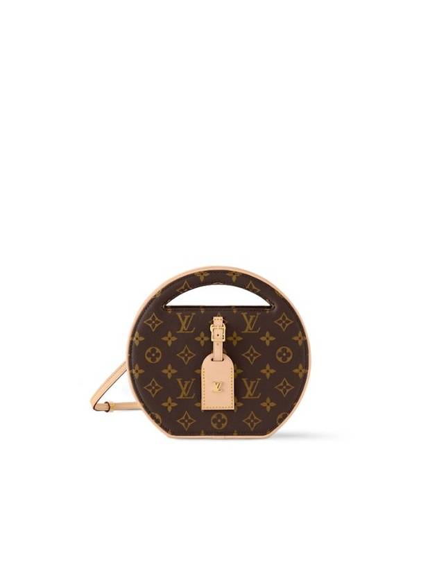 Around Me PM Round Monogram Tote Bag Cross M47117