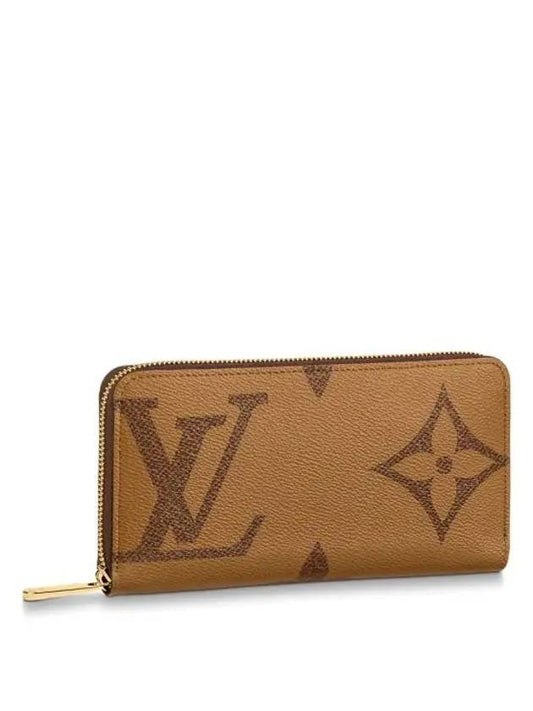 Zippy Wallet Monogram Reverse Giant