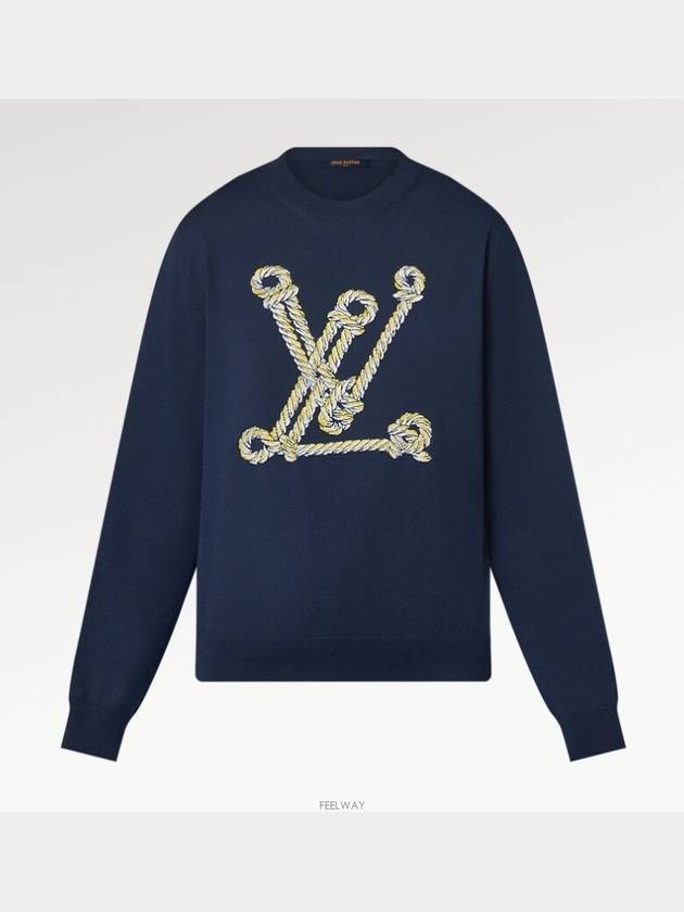 1AFLWJ NEW Nautical LV Pullover Knit