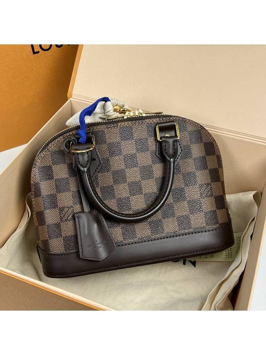 Alma BB Damier Eben Tote Bag