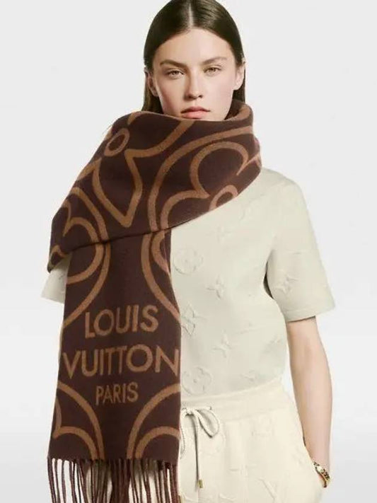 Women's LV In Bloom Scarf M78094