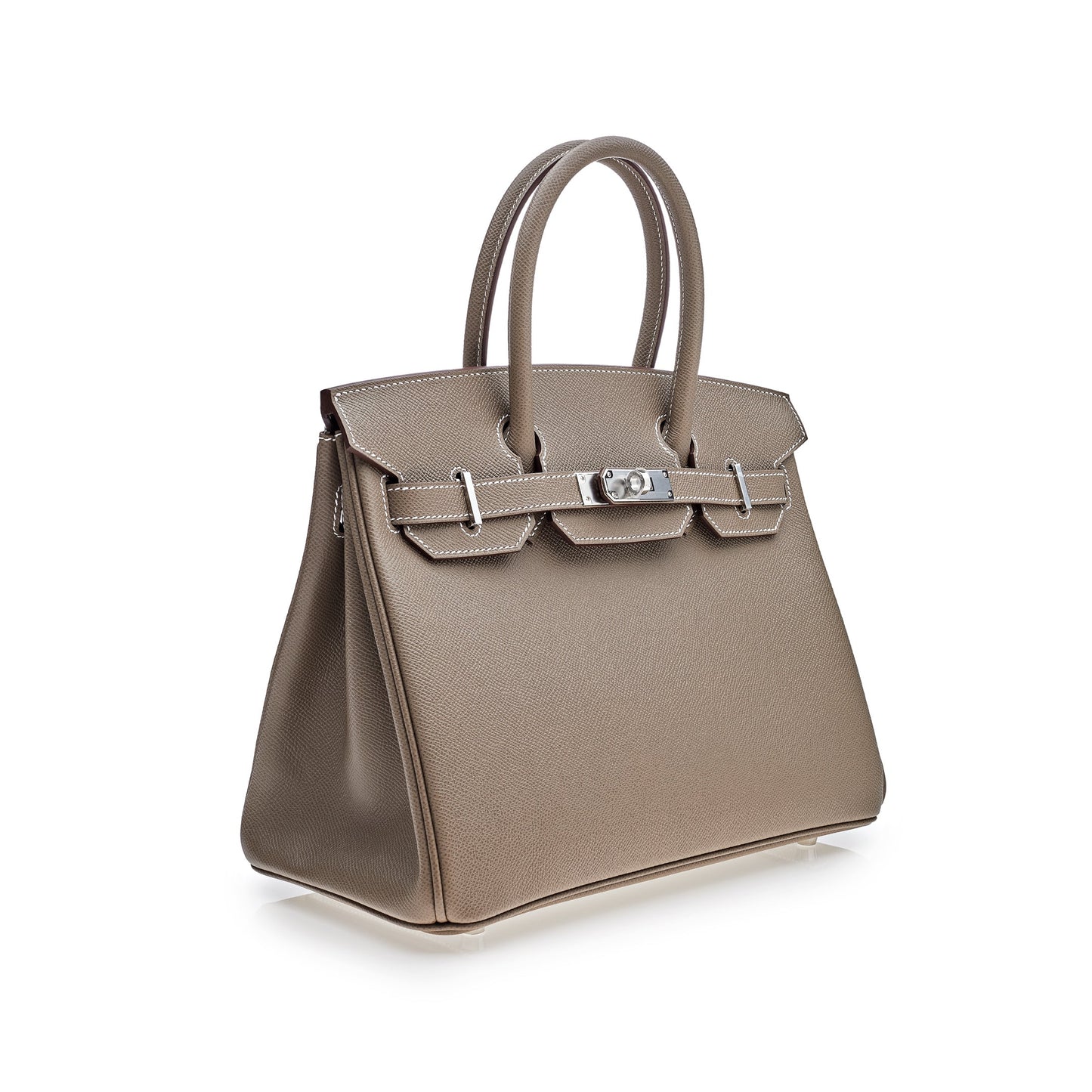 Hermes Birkin 30 Epsom Etoupe Palladium Hardware