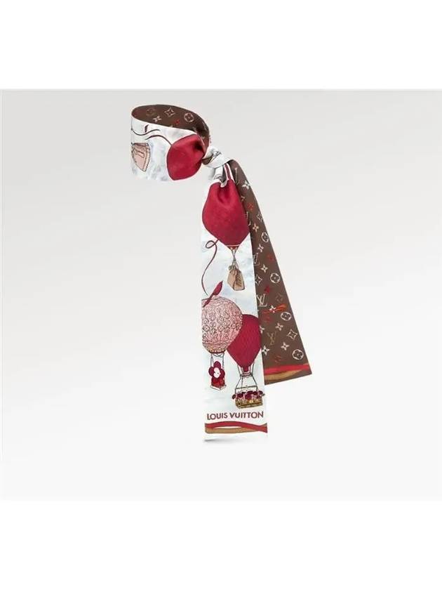 Women's Up and Away Bandeau Muffler Red