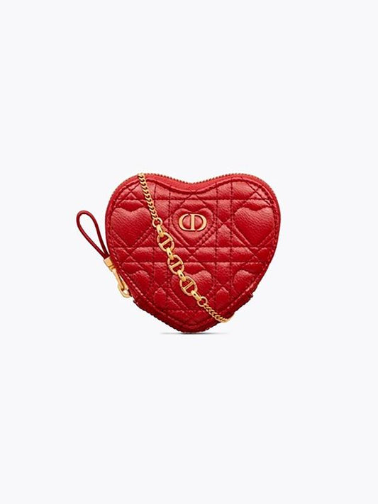 AMOUR CARO Chain Heart Pouch Red S5097UNID M334