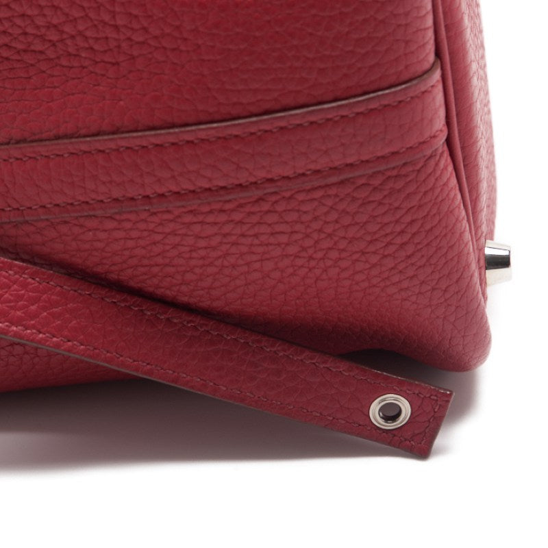 HERMES Picotin Lock PM Handbag  Claimans Rouge Casaque Rouge Casaque Handbag  Handbag Lady Handbags Lady Handbags Rouge Casaque Rouge Casaque Handbags Lady Handbags Lady Handbags