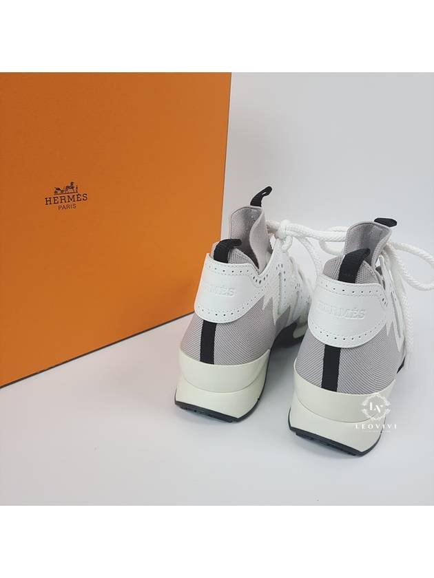 ACTION Action High Top Sneakers Sneakers Gray White 37 H201103Z