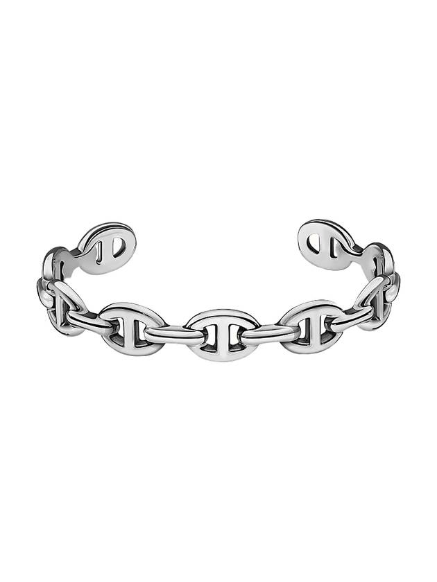 Hermes Medium Chaine D'ancre Enchainee Bracelet Sterling Silver