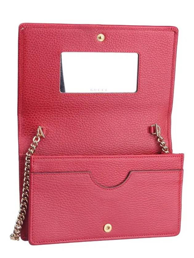 Women's GG Marmont Chain Mini Bag Red