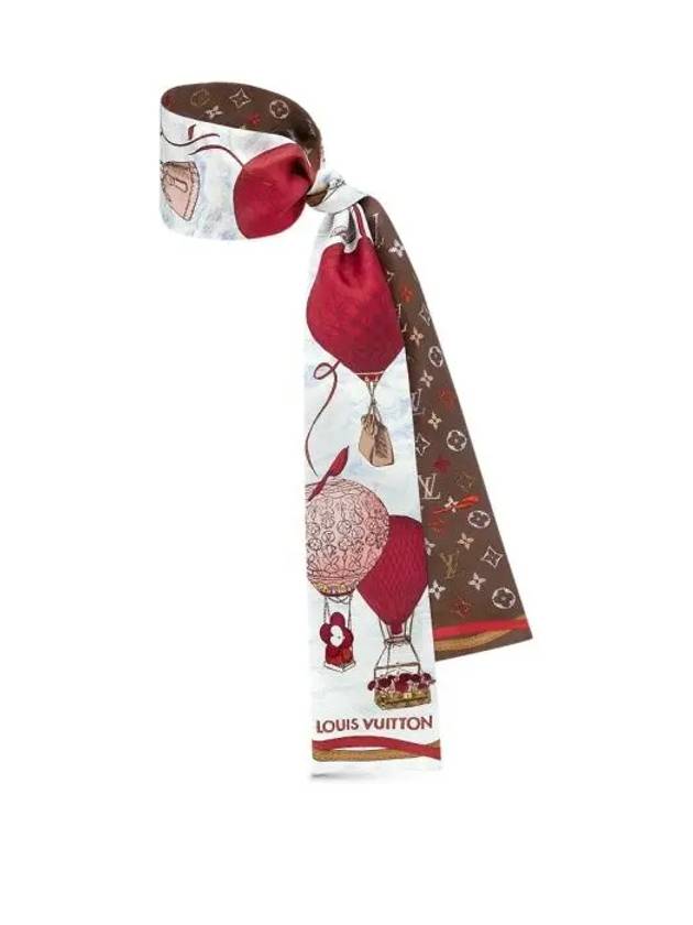 Women's Up and Away Bandeau Muffler Red