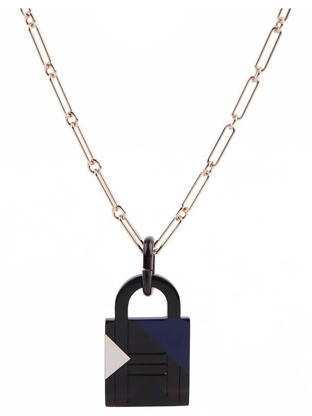 Amulet Laqui Padlock Pendant Large Necklace Suir