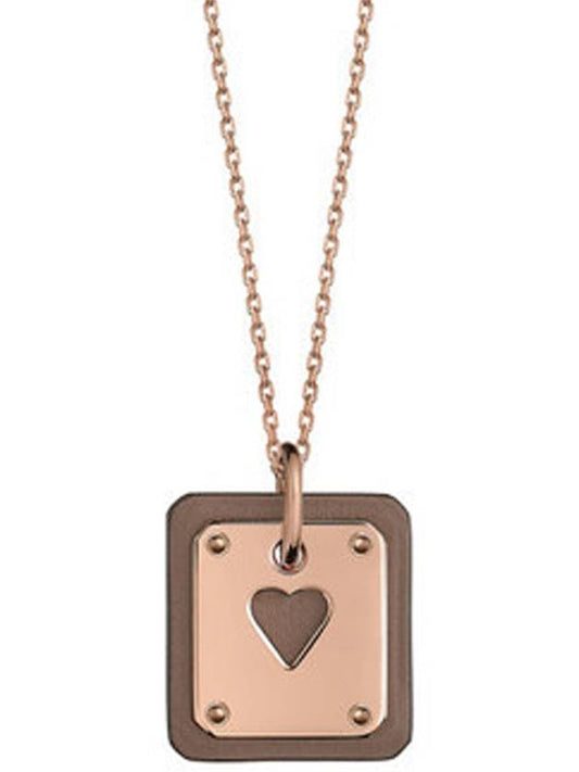 As De Coeur Pendant Necklace Gold