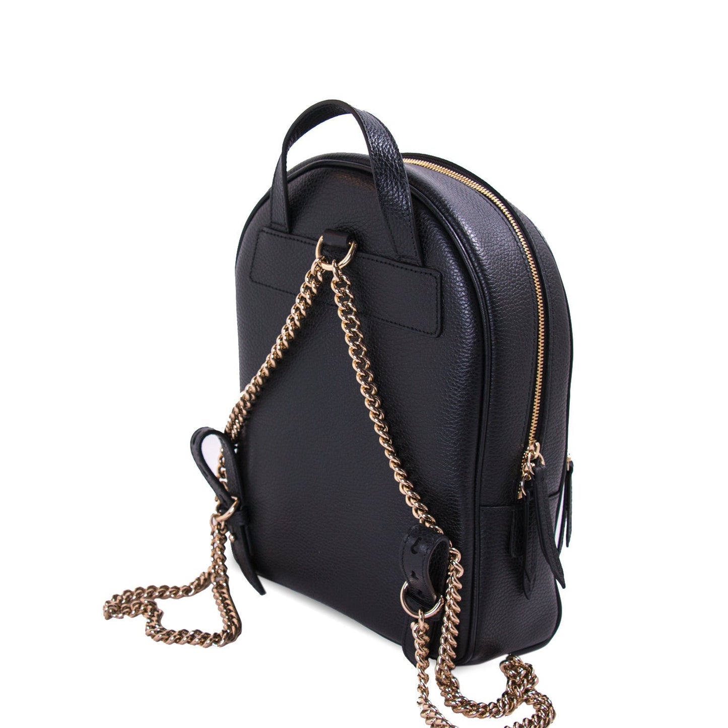 Gucci Soho Textured-Leather Backpack