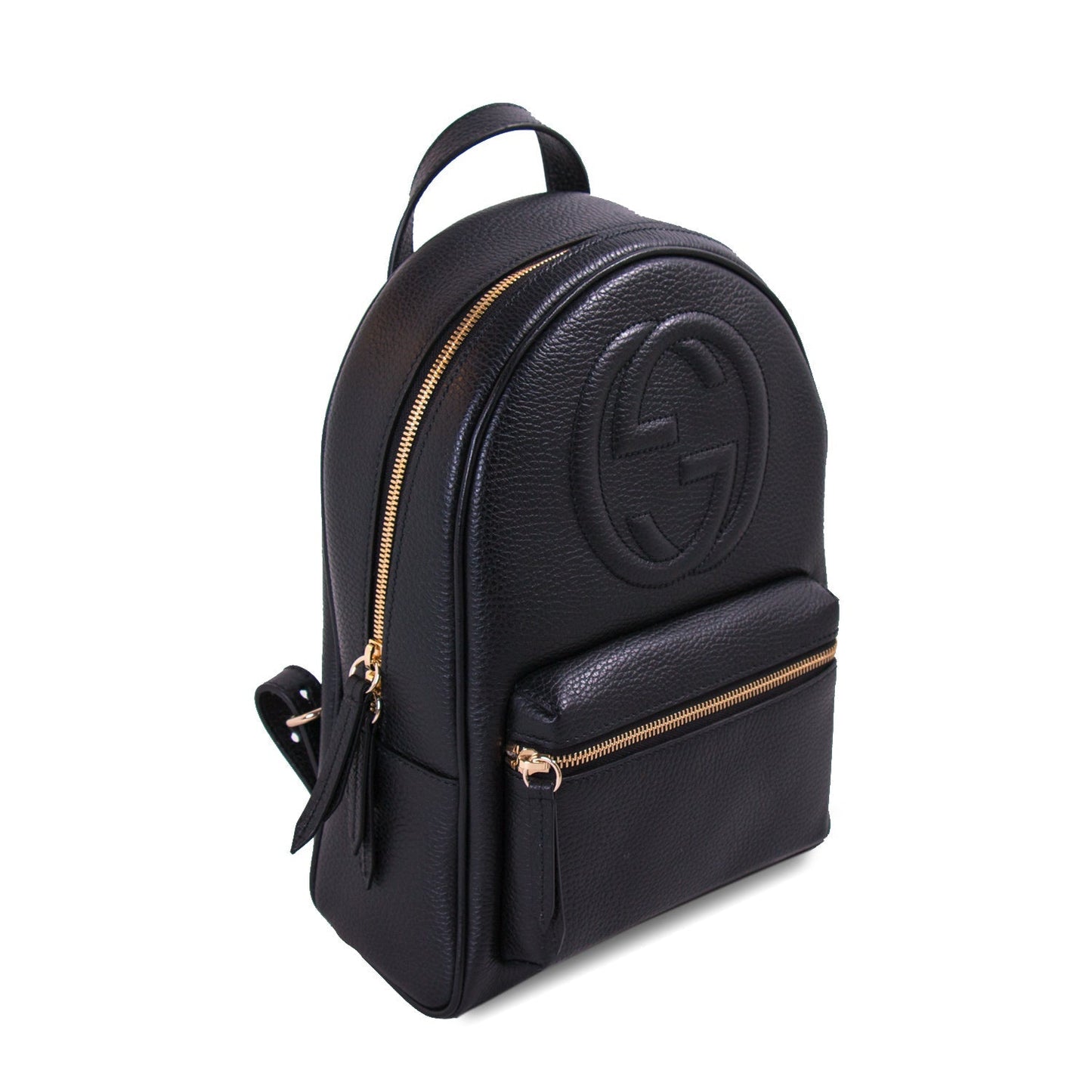 Gucci Soho Textured-Leather Backpack