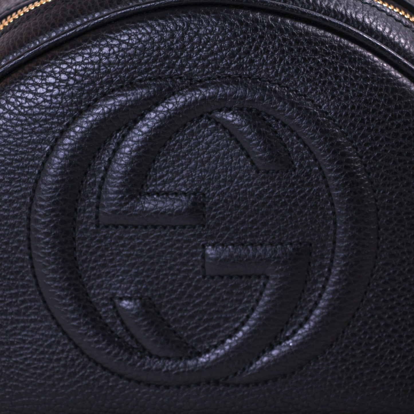 Gucci Soho Textured-Leather Backpack