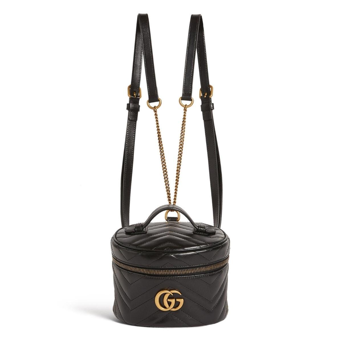 Gucci-GG Marmont Mini Backpack - Runway Catalog