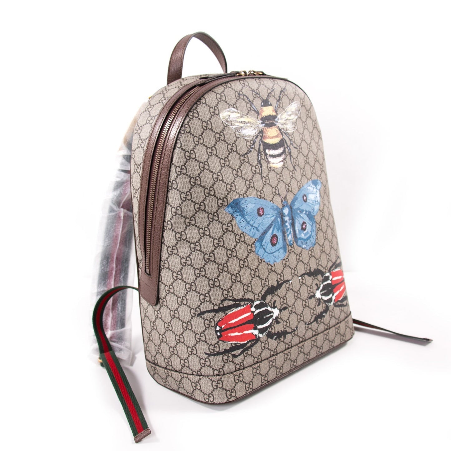 Gucci Supreme GG Insect Backpack