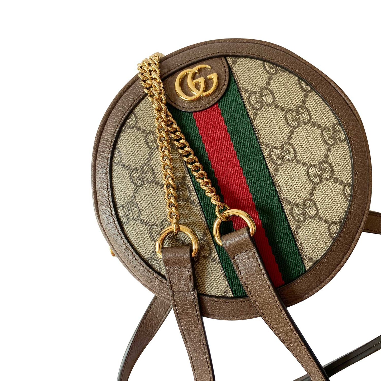 Gucci Ophidia GG Rounded Backpack Bag