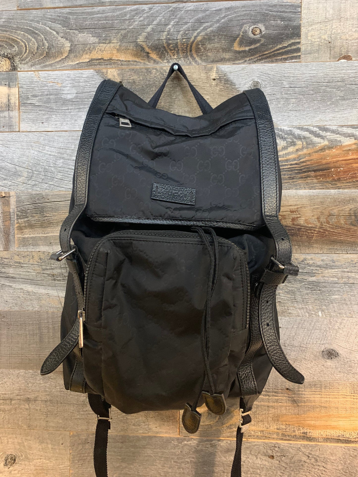 Gucci Guccissima Nylon Backpack