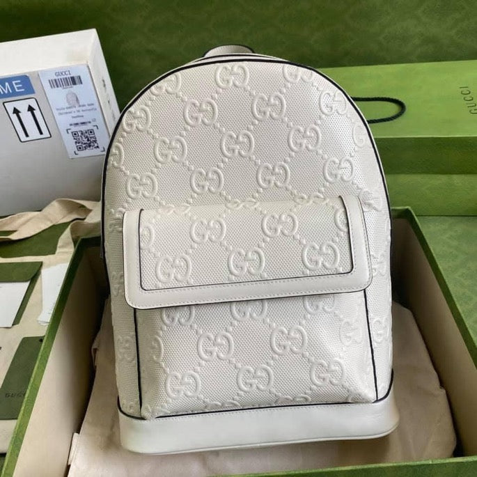 Gucci GG Embossed Backpack