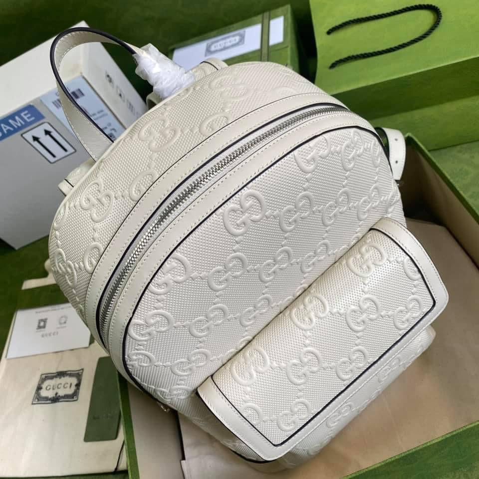 Gucci GG Embossed Backpack