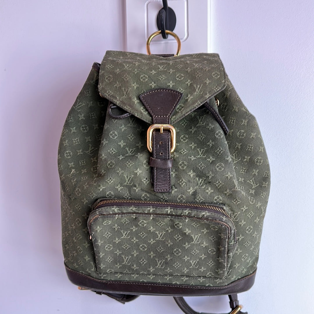 Louis Vuitton Mini Lin Monogram Montsouris Backpack