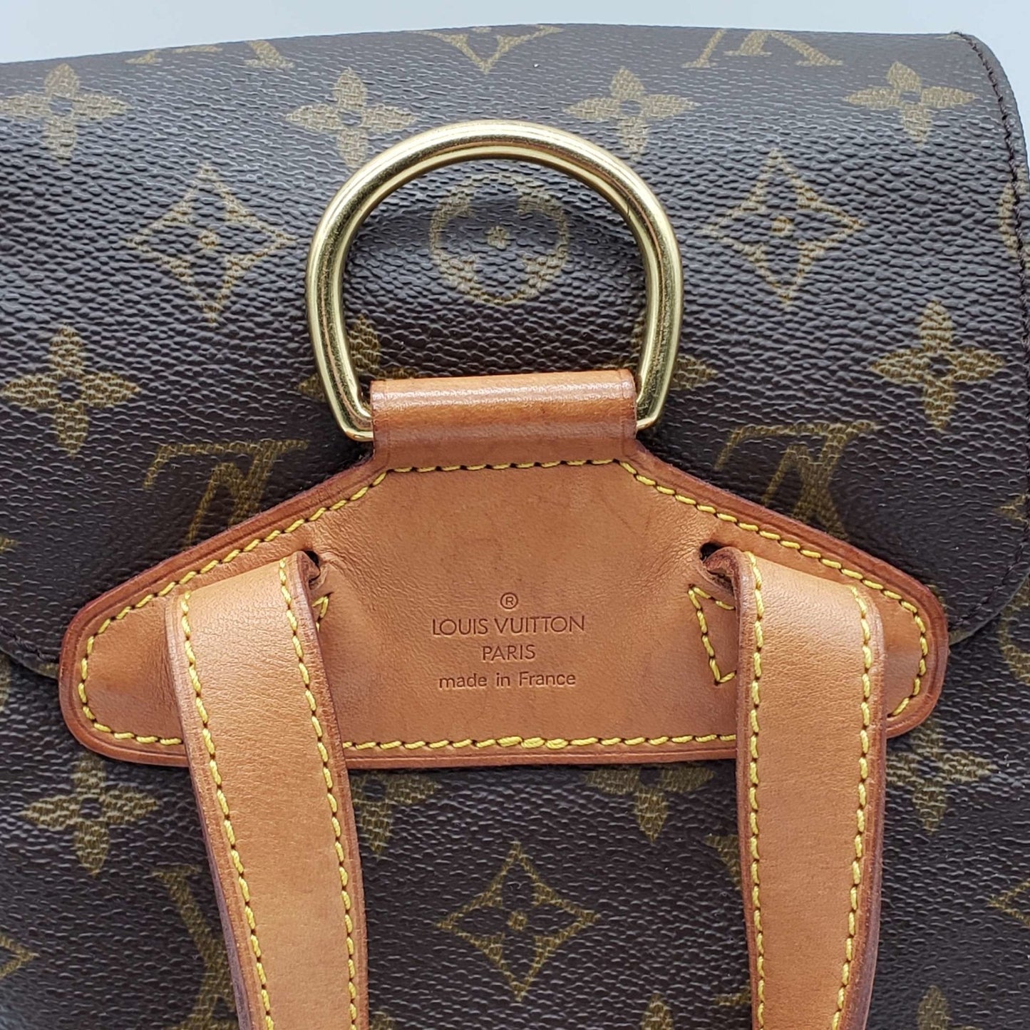 Louis Vuitton Montsouris MM Browns Monogram Backpack