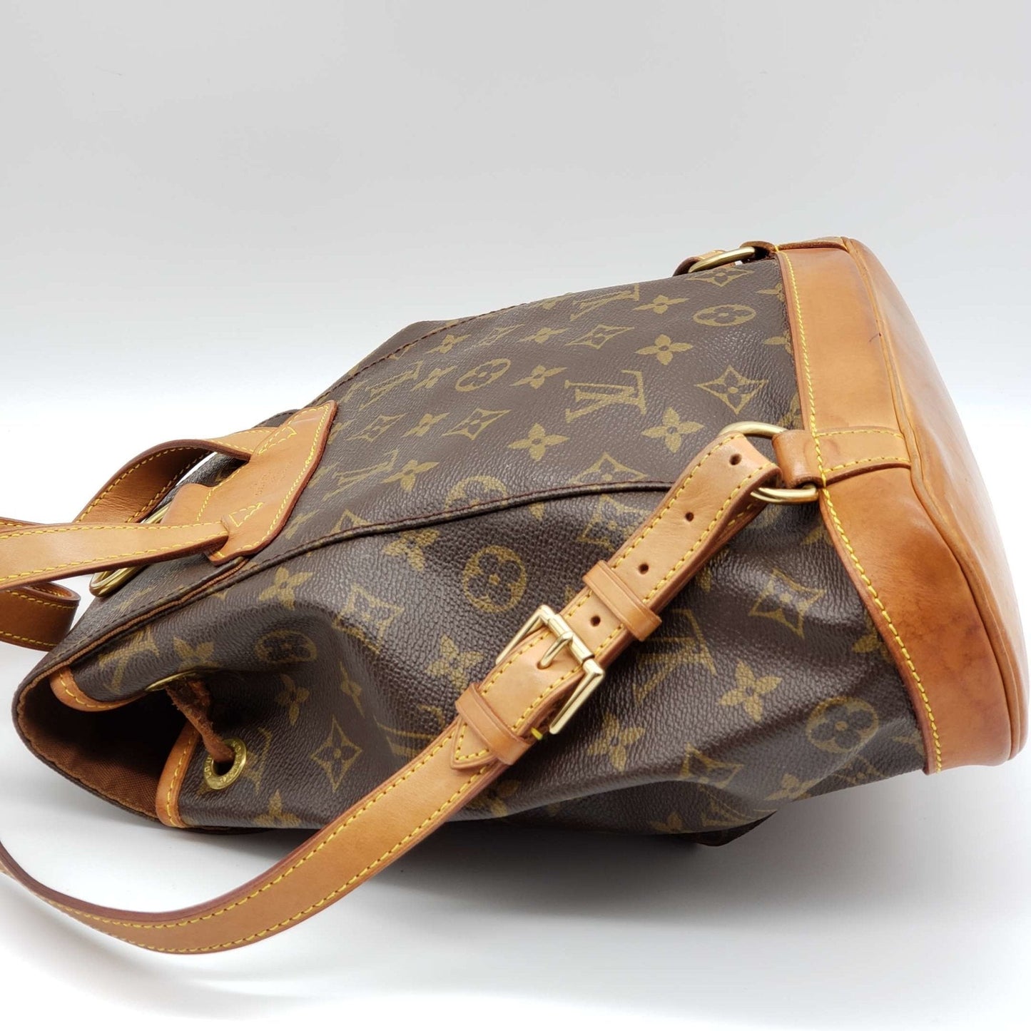 Louis Vuitton Montsouris MM Browns Monogram Backpack