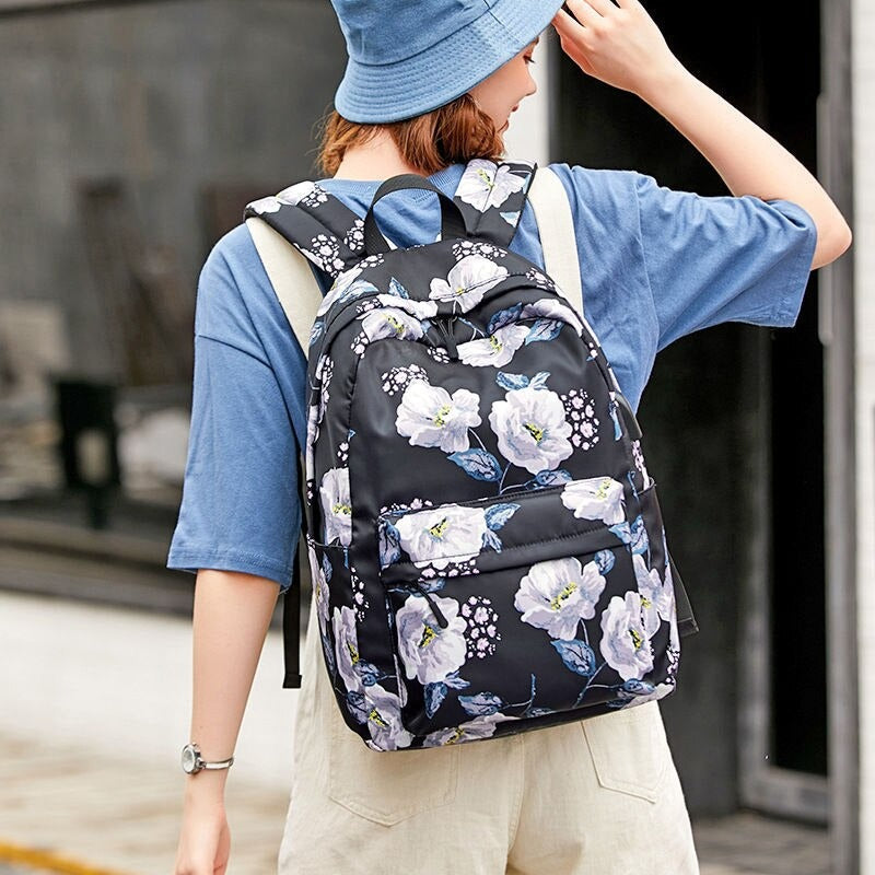 Nylon School Backpacks For Women