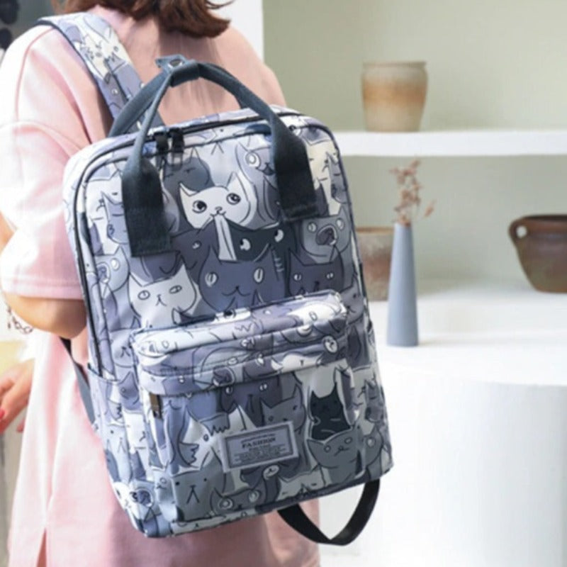 Oxford Fashion School Backpack For Girls