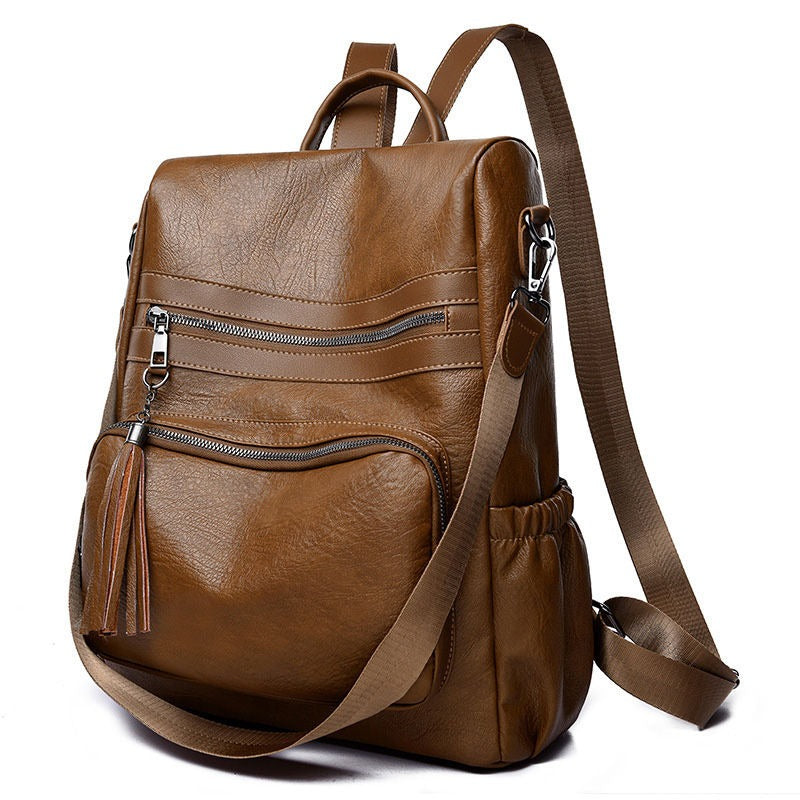 PU Leather Backpack For Women